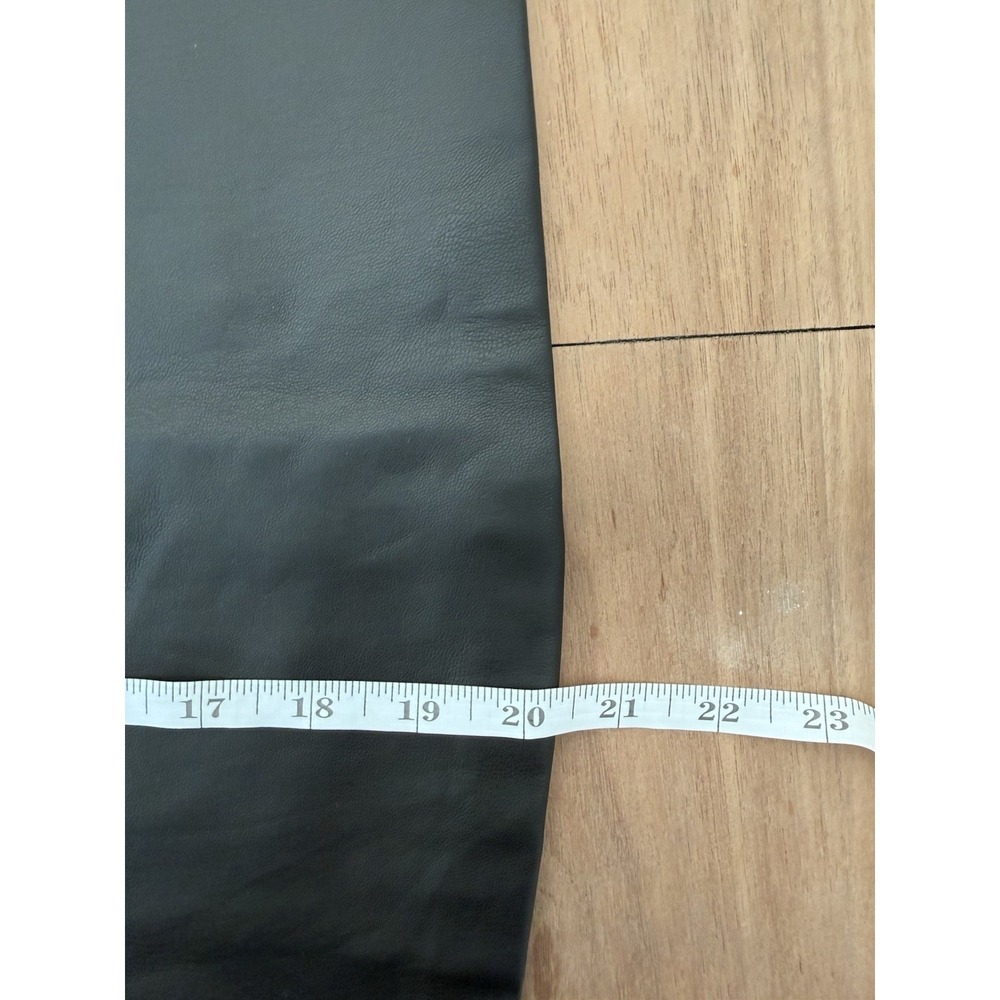 ZARA Girls Black Faux Leather Dress – Size 2-3 Years – Short Sleeve A-Line - Picture 9 of 9